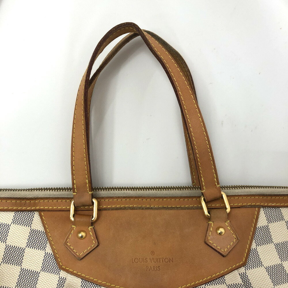 Louis Vuitton Siracusa GM Damier Azur Canvas Shoulder Bag - Picture 6 of 14